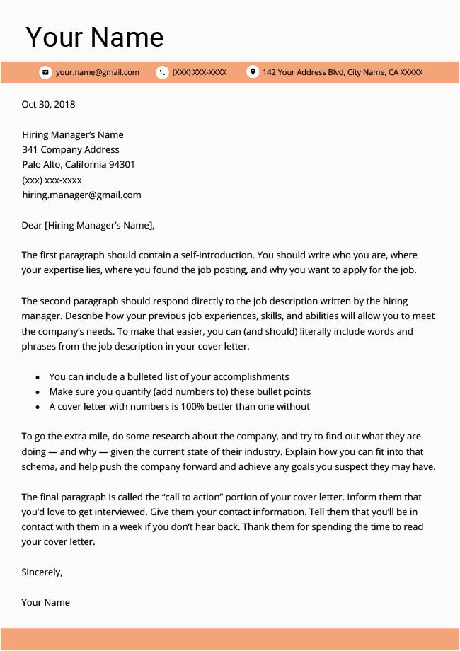 Free Template for A Cover Letter for A Resume Modern Cover Letter Templates Free to Download