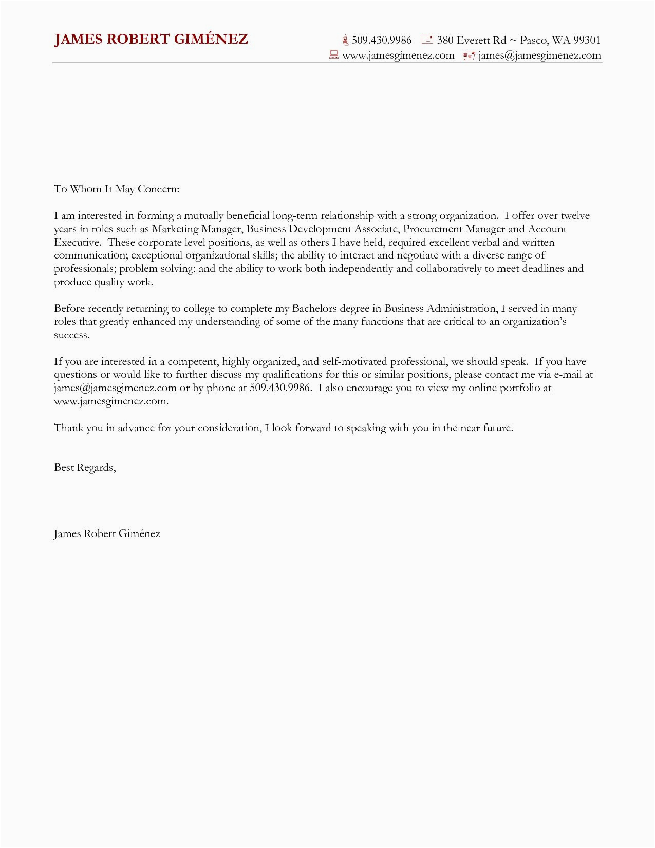 Generic Cover Letter Template for Resume General Cover Letter Examples Beautiful Cover Letter for