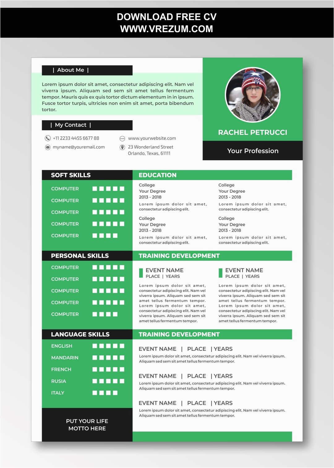 Resume for 15 Year Old First Job Template Editable Free Cv Templates for 15 Years Old In 2020