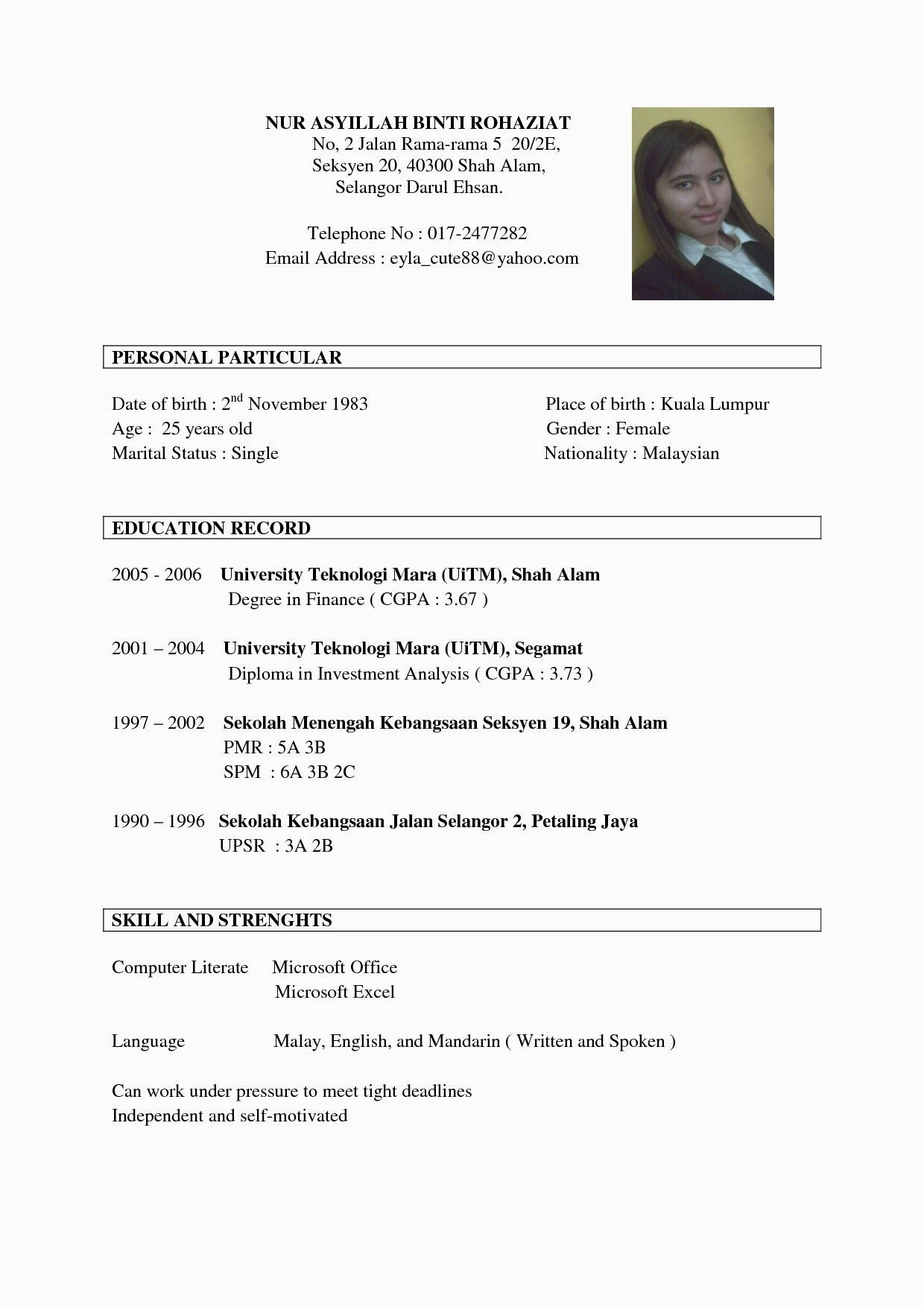 Resume for Online Job Application Sample Pin On 3 Free Resume Templates