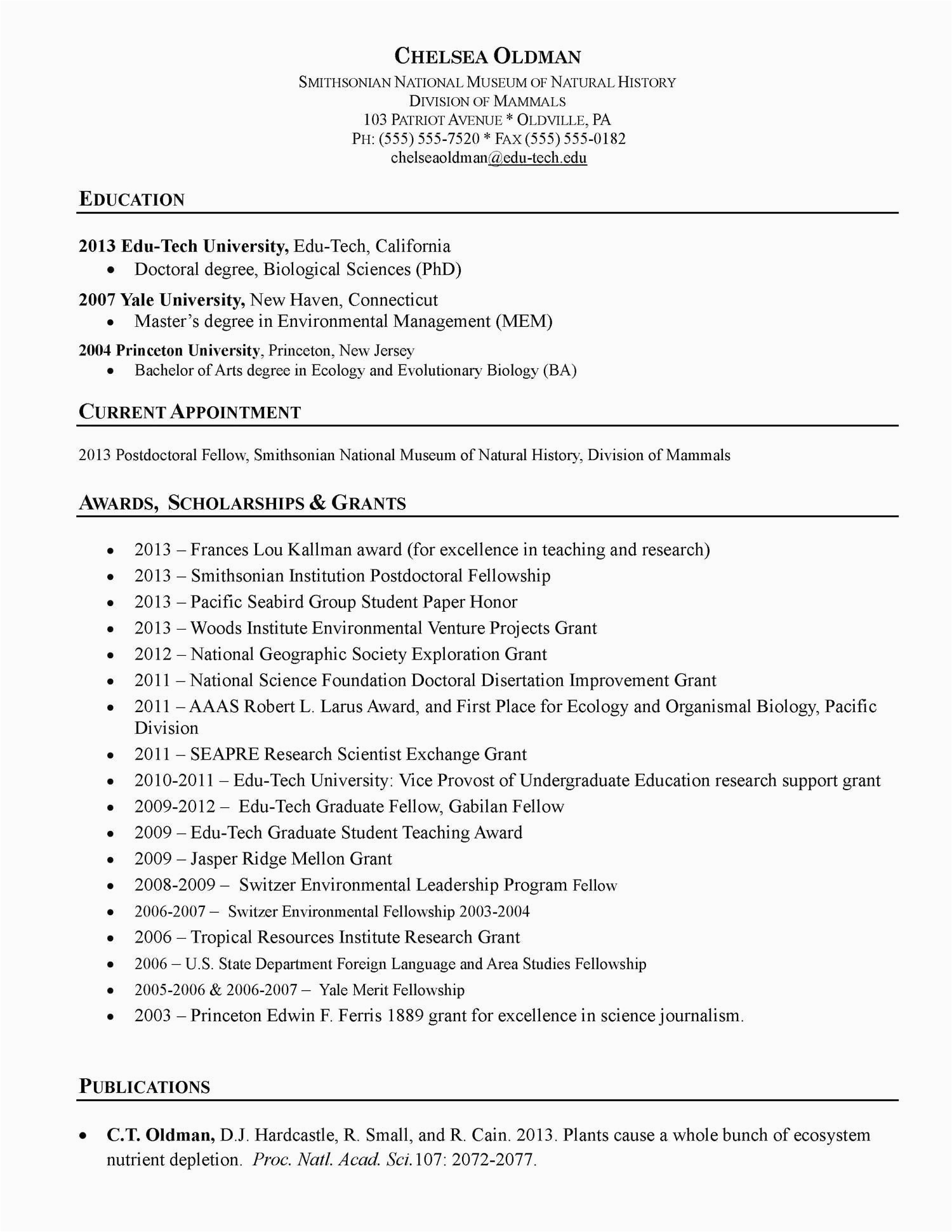 Resume Template for Applying to Graduate School Current Graduate Student Resume Best Resume Examples