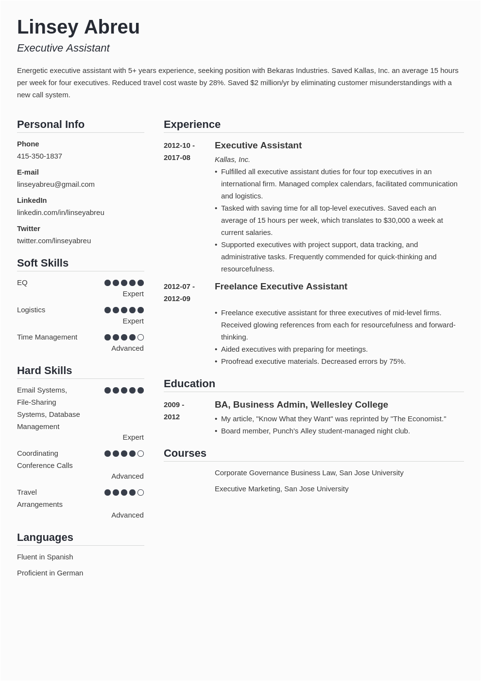 Sample Objective for Executive assistant Resume Executive assistant Resume Sample [ Skills & Objective]