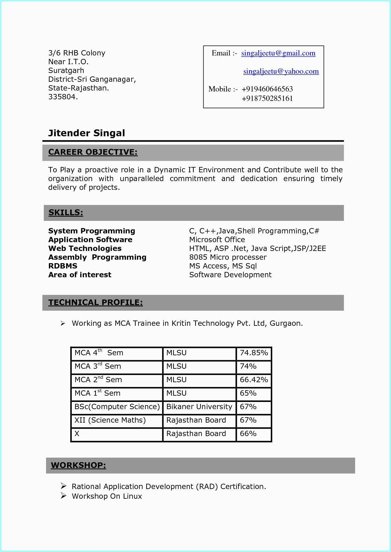 Sample Resume for Bsc Nursing Fresher Pdf Pdf Fresher Resume format Briefkopf Beispiele