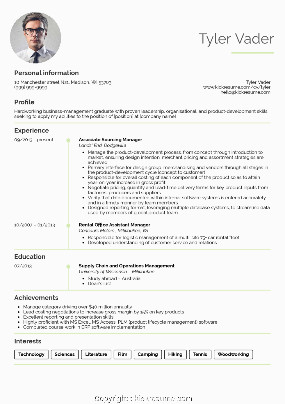 Sample Resume for Business Administration Student Downloadable Business Management Student Resume Business