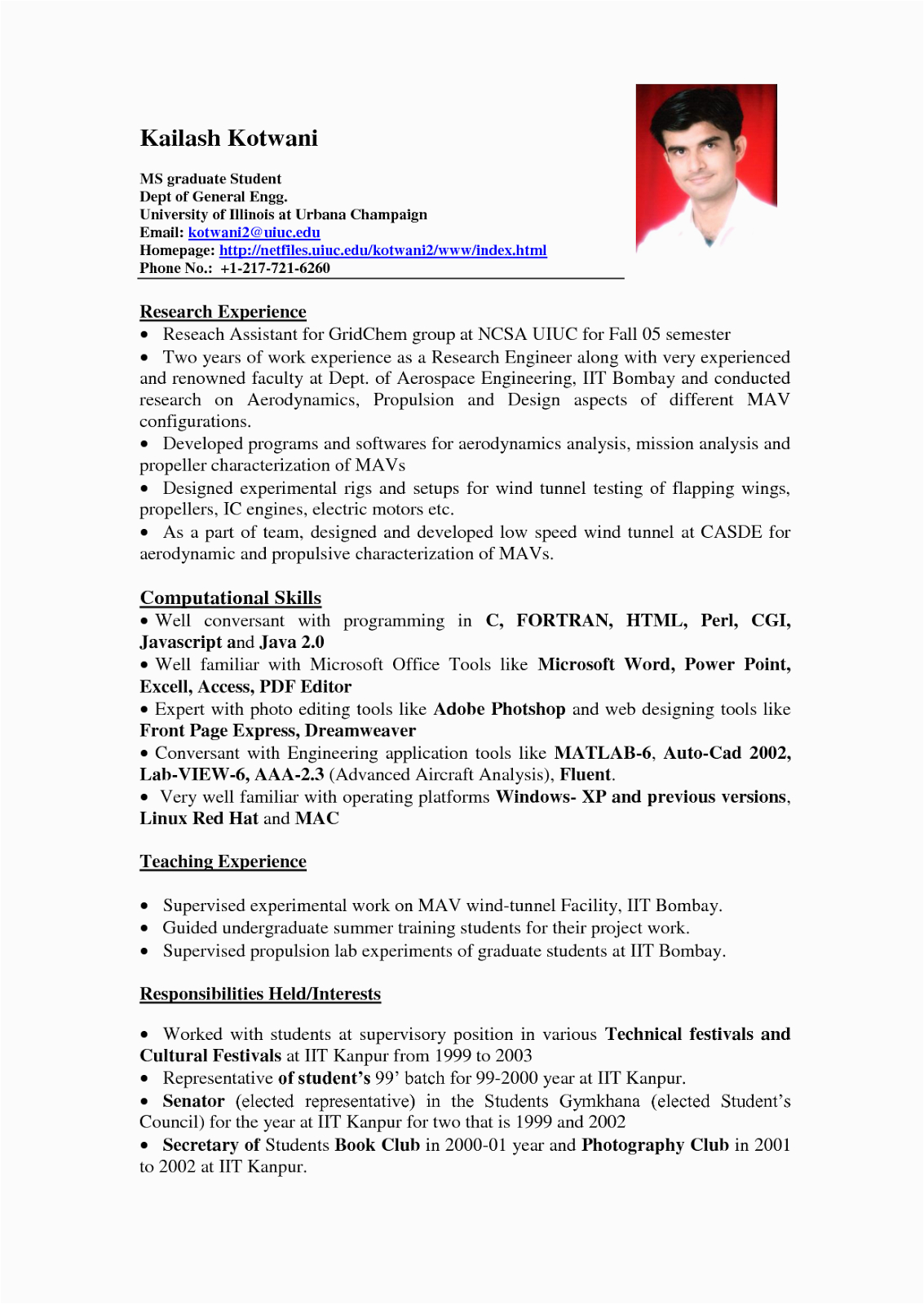 Sample Resume for Fresh Graduates with No Experience Resume Sample for Fresh Graduate without Experience