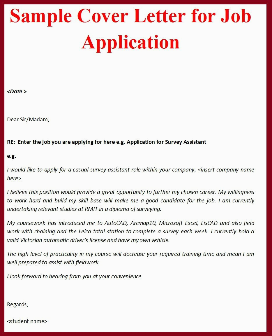Sample Resume Letter for Job Application Pdf Sample Cover Letter Job Application Pdf Resume Template