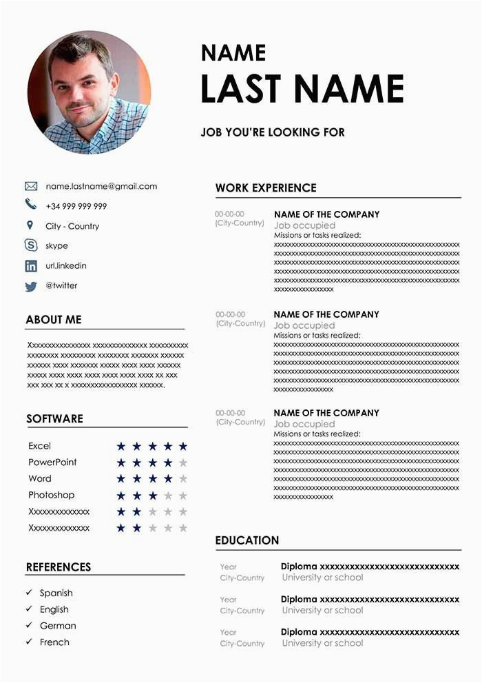 Best Resume Template 2022 Free Download Amazing Best Resume format Word Download the Best Free