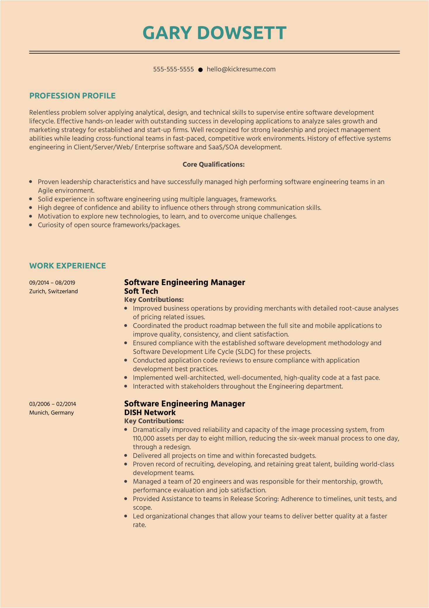 Best software Engineering Manager Resume Samples Engineering Manager Resume Example Best Resume Examples