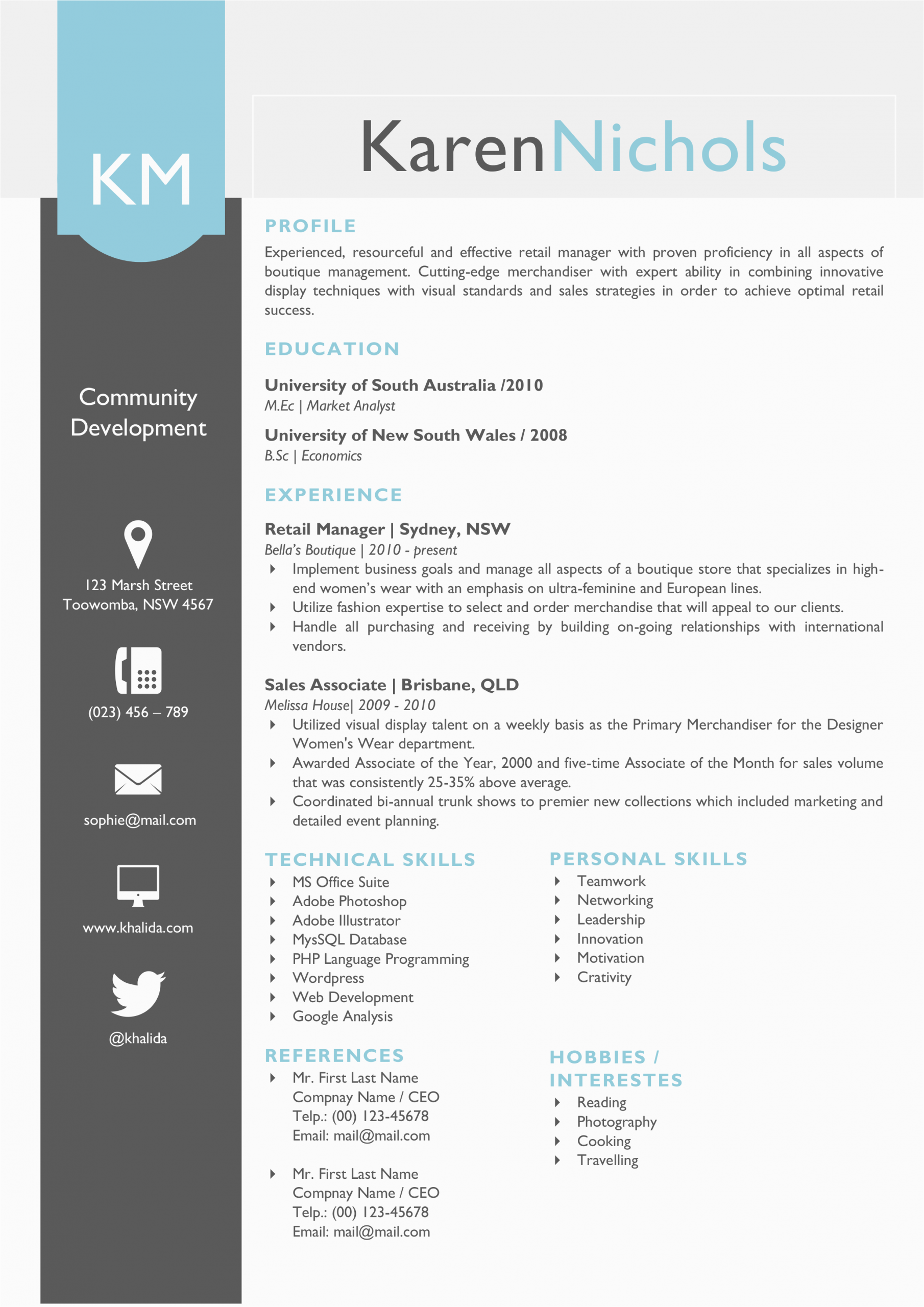 Eye Catching Resume Templates Free Download Eye Catching Word Resume Design Resume Templates On