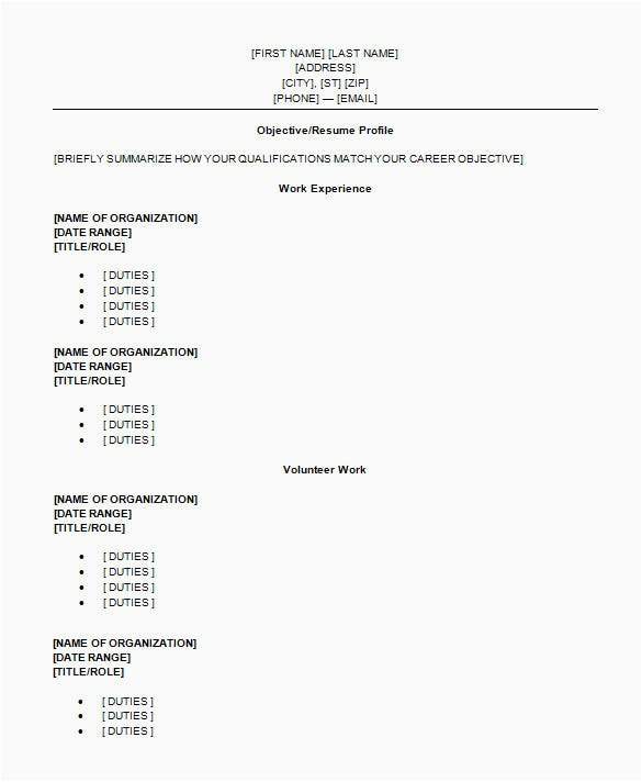 Free Resume Template for High School Graduate 15 Sample High School Resume Templates Pdf Doc