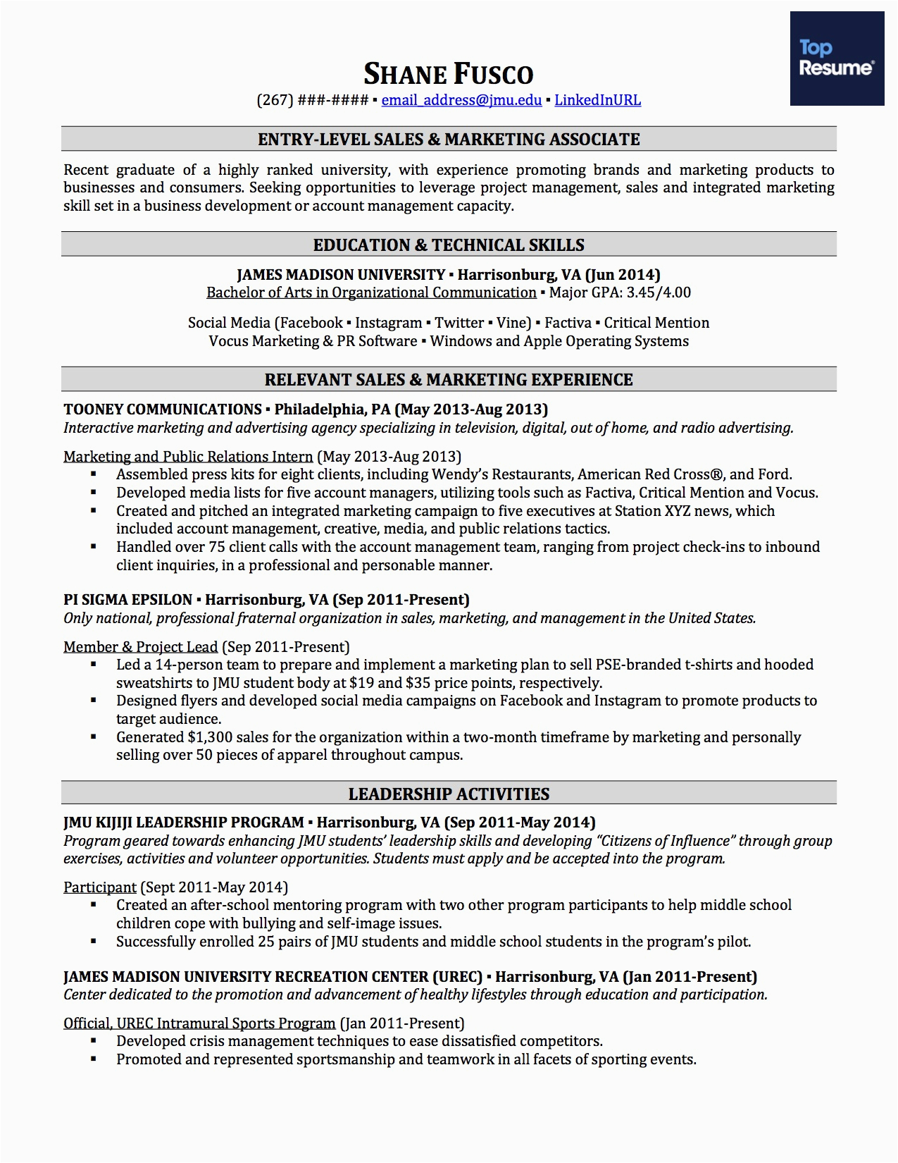 It Resume Sample with No Experience How to Write A Resume with No Experience