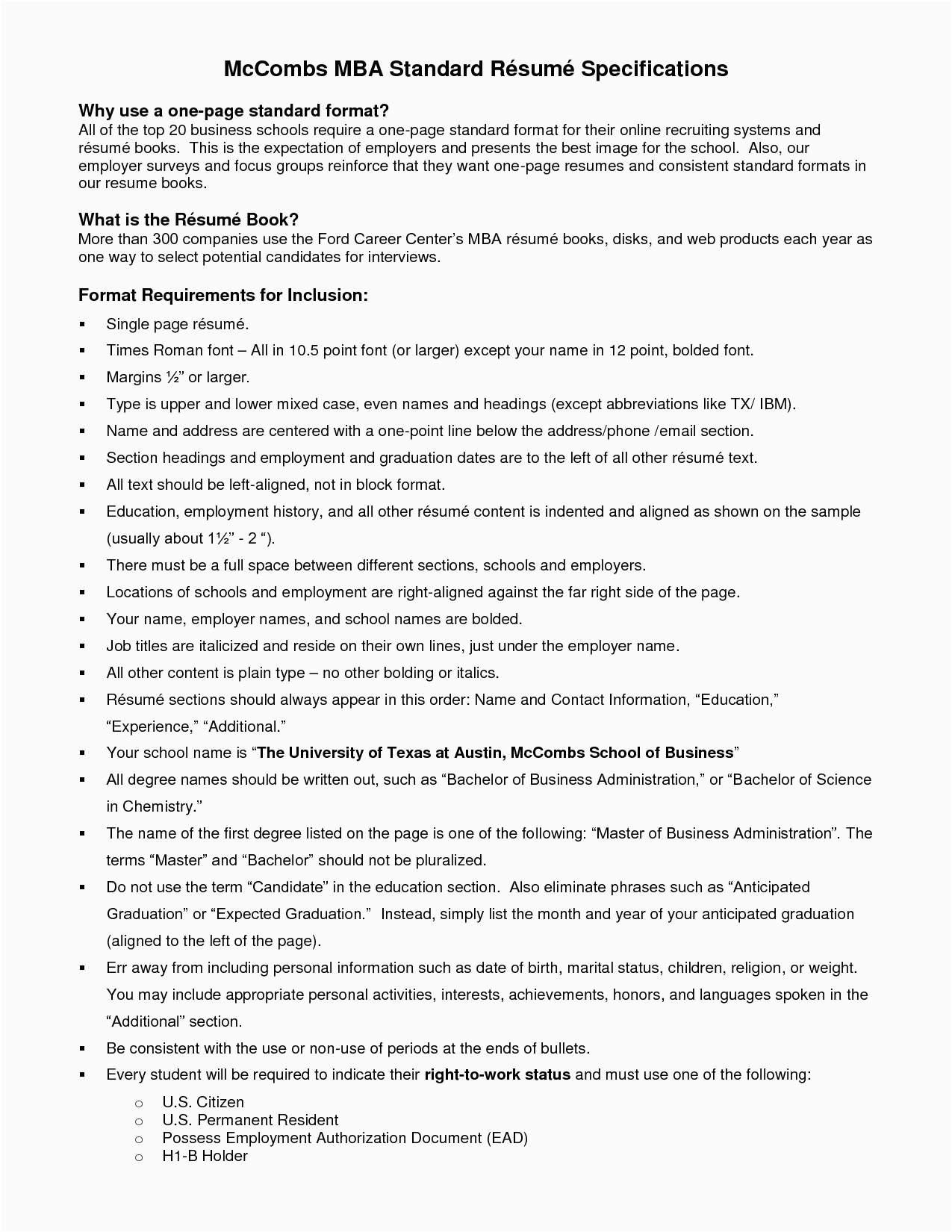 Mccombs School Of Business Resume Template 9 Mc Bs School Business Resume Template Collection Mccombs School Of Business Resume Template 9 Mc Bs School Business Resume Template Collection