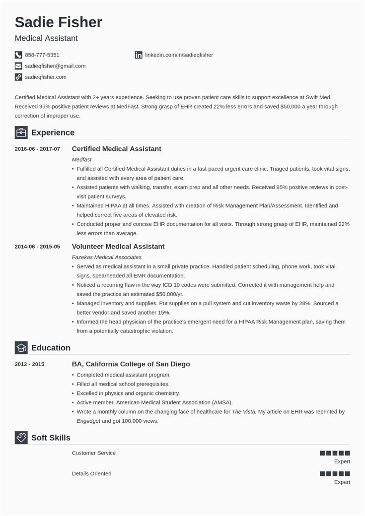 Medical assistant Resume Template Free Download Medical assistant Resume Template Free Download Resume