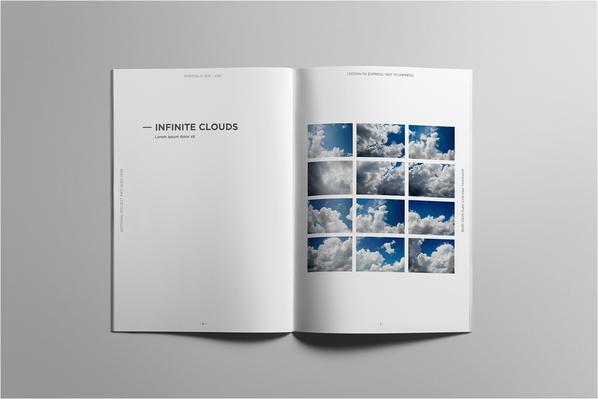 Minimalist Portfolio & Resume after Effects Template Free Download Minimalist Portfolio Book On Behance