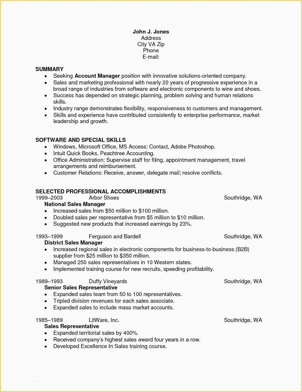 Quick and Easy Resume Template Free Quick Resume Template Free 8 Easy Resume format Sample