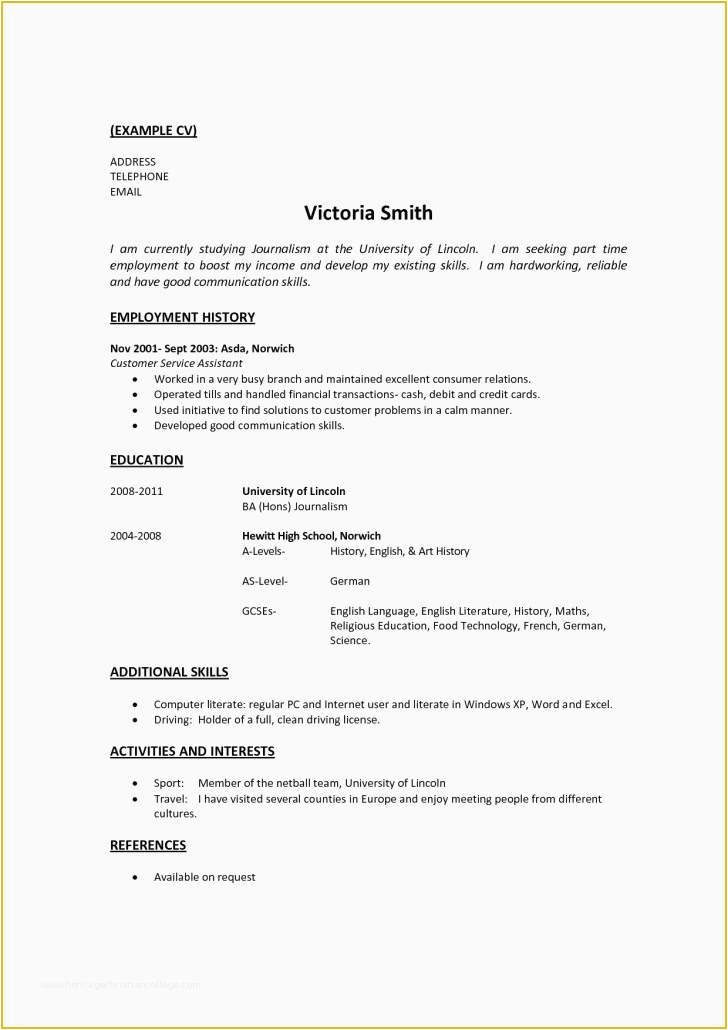 Resume for Teenager with No Work Experience Template Free Resume Templates for No Work Experience Resume