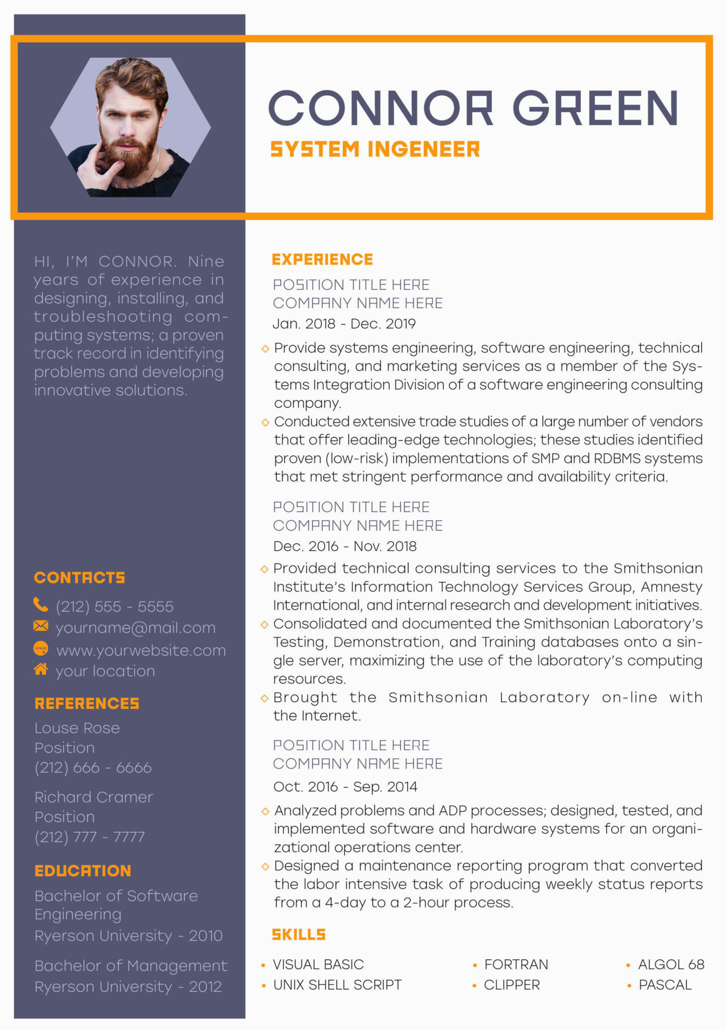 Resume format 2022 Template Free Download [download 26 ] View Downloadable E Page Resume Template