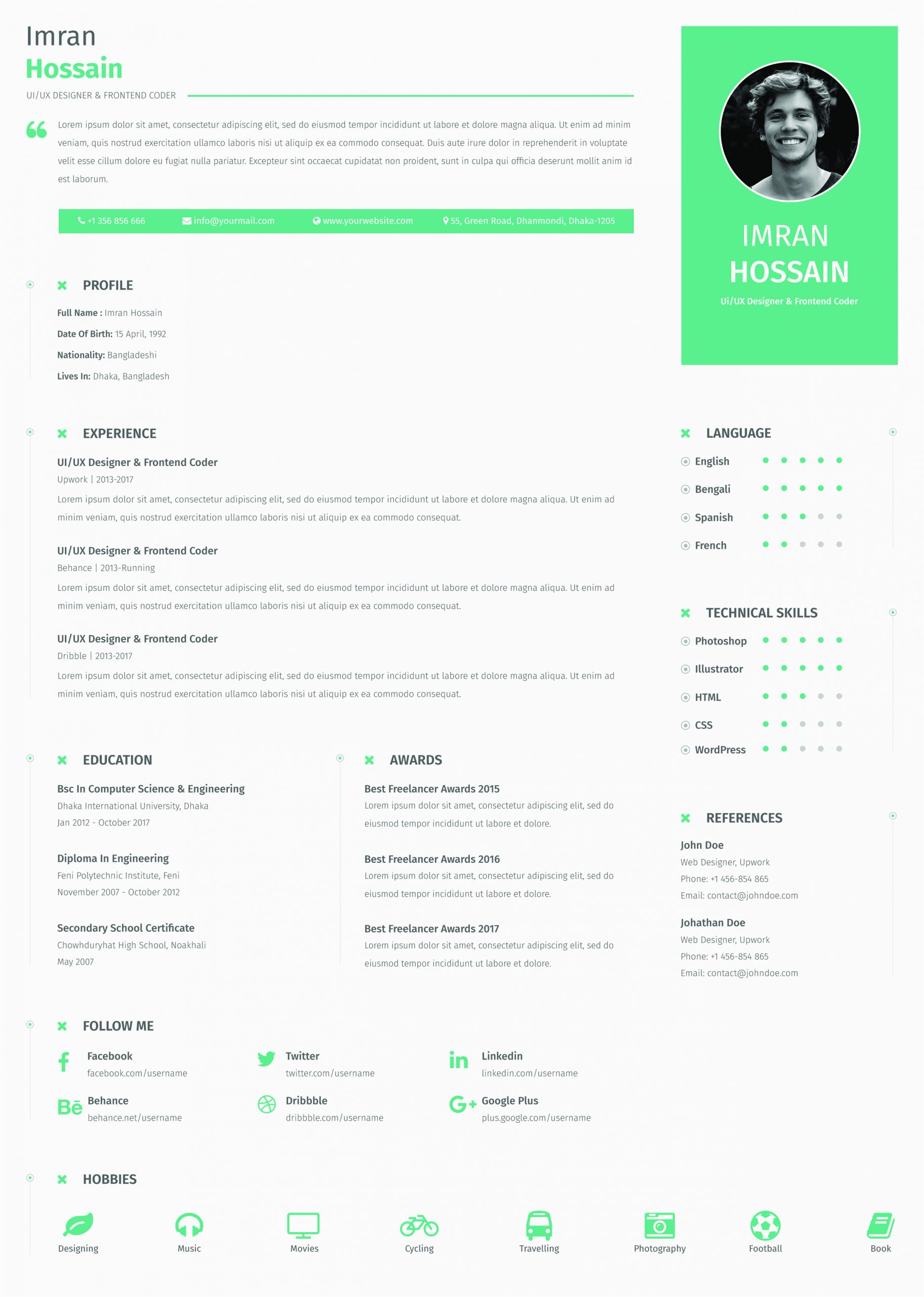 Resume format 2022 Template Free Download Resume Templates Free Download Word