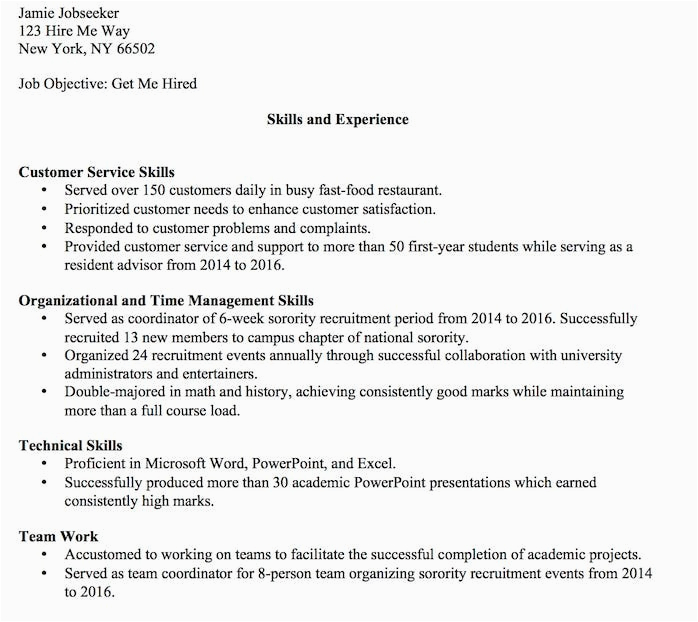 Resume Sample who Never Had A Job This Sly Resume Trick Will Land You An Interview — even if You’ve Never