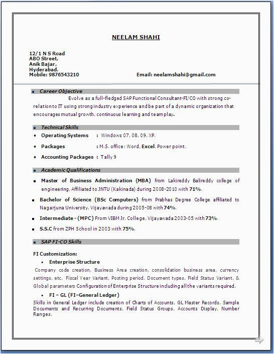 Resume Template for 3 Years Experience Resume format 3 Years Experience Experience format Resume Template for 3 Years Experience Resume format 3 Years Experience Experience format