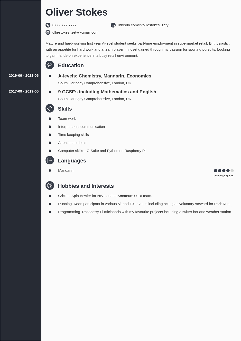 Resume Templates for 16 Year Olds How to Write A Cv for A 16 Year Old [template for First Cv]
