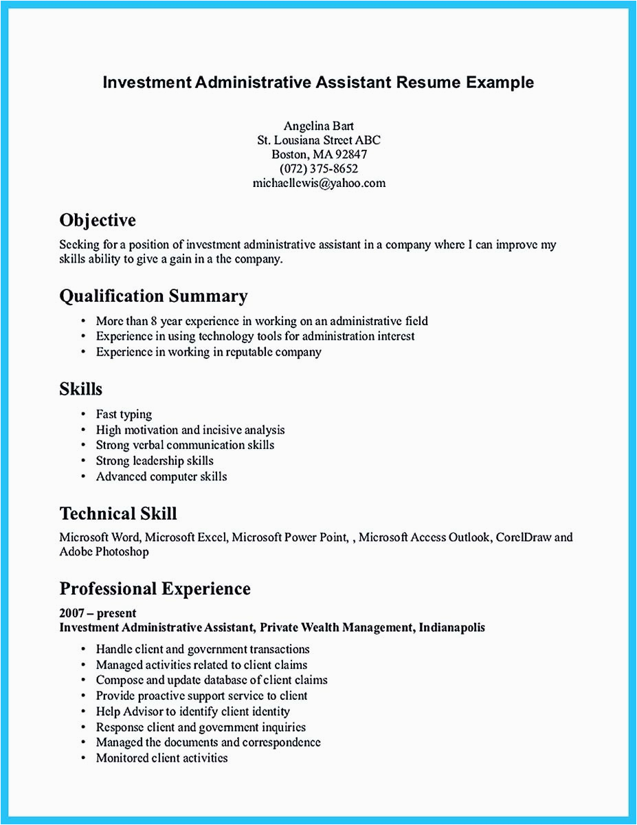 Sample Objective On Resume for Administrative assistant Best Administrative assistant Resume Sample to Get Job soon