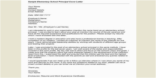 Sample Resume Cover Letter for assistant Principal Cover Letter for assistant Principal Qs Study