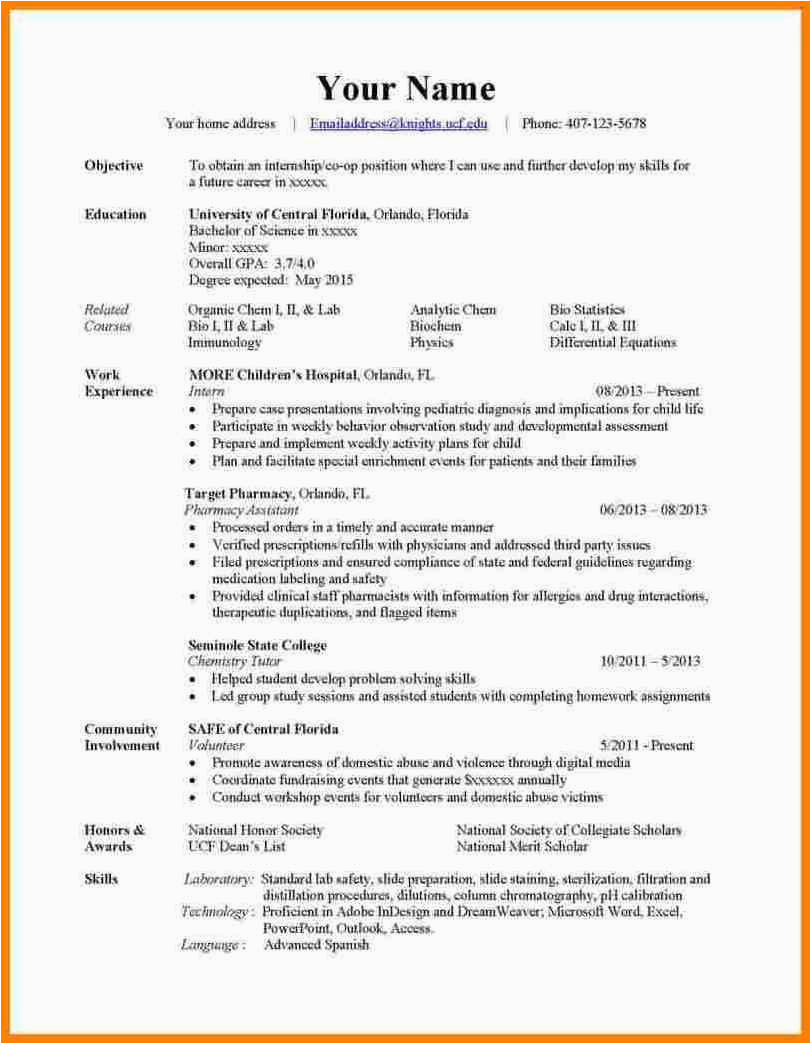 Sample Resume for All Types Of Jobs 3 Types Resume formats In 2020