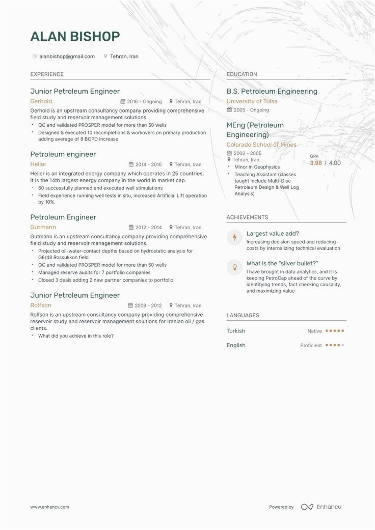 Sample Resume for Fresh Graduate Petroleum Engineer solar Engineer Cv Fresher solar Engineer Cv Fresher