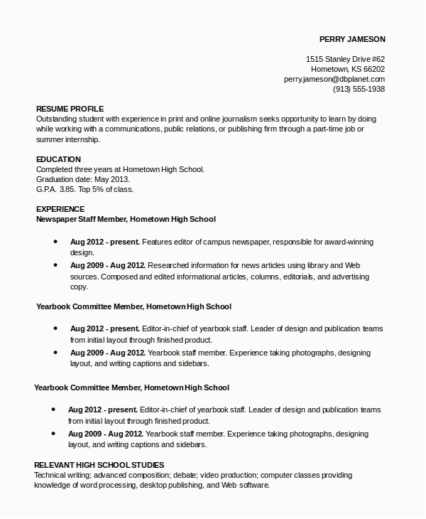 Sample Resume for Graduate School Education Free 9 Sample Graduate School Resume Templates In Pdf