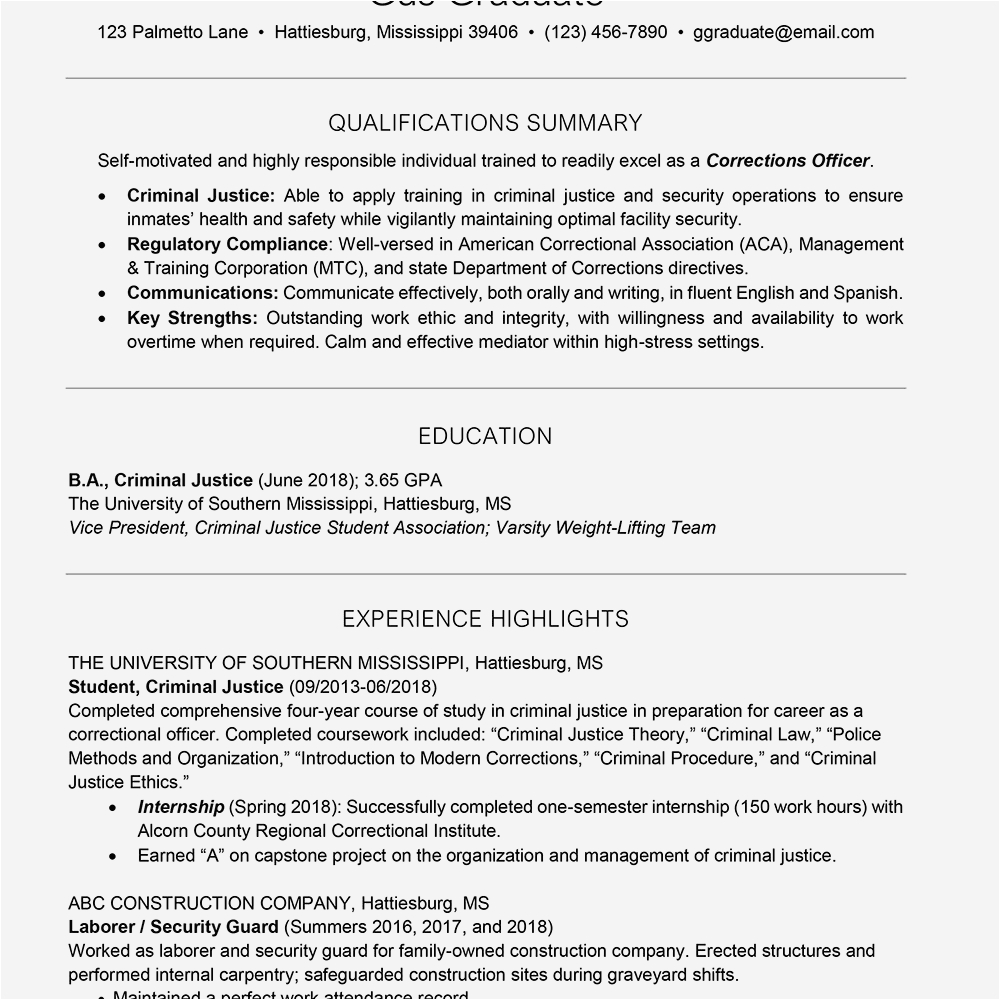 Sample Resume for Graduating College Student College Resume Template – Wanew