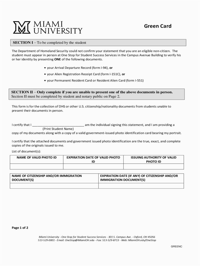 Sample Resume for Green Card Application Green Card Application form 2 Free Templates In Pdf