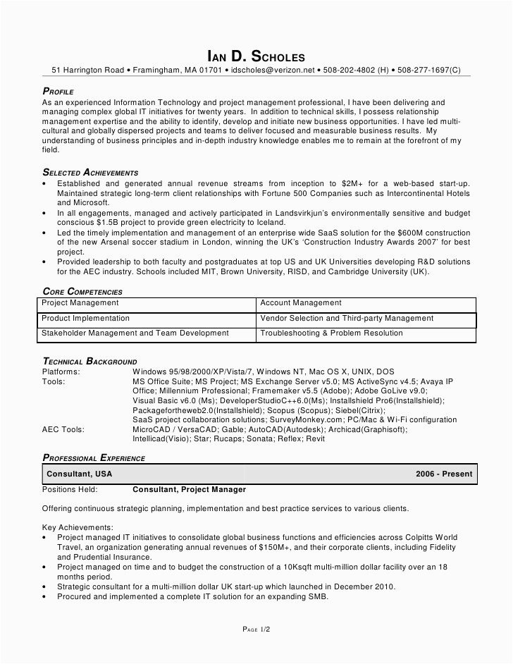 Sample Resume for Green Card Application Ids Resume