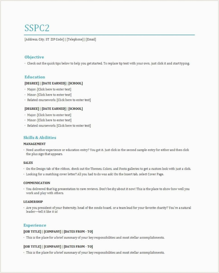 Sample Resume for Msc Biotechnology Freshers Fresher Resume format for Biotechnology