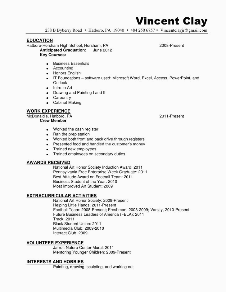 Sample Resume for National Honor society Application Search Results for “national Junior Honor society