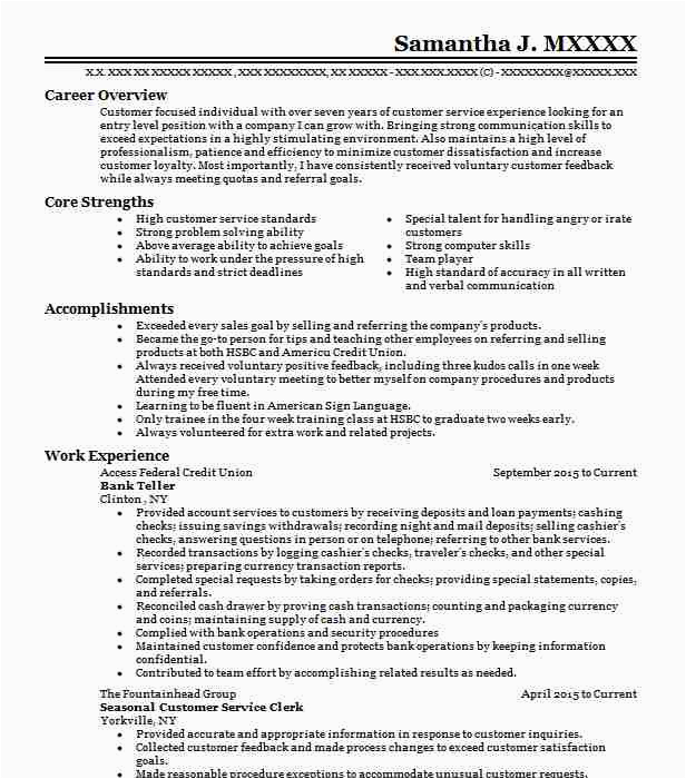 Sample Resume Objectives for Bank Teller Teller Resume Objective Resume format