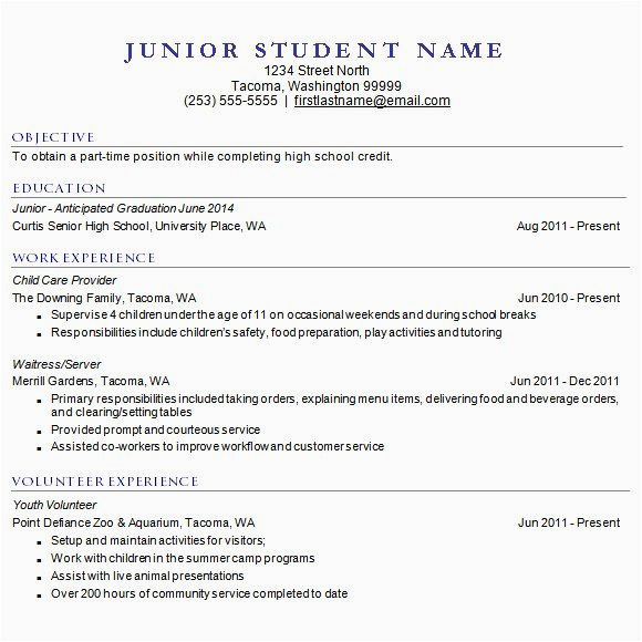 Academic Resume Template for College Applications College Admissions Resume Templates Fresh Free 8 Sample