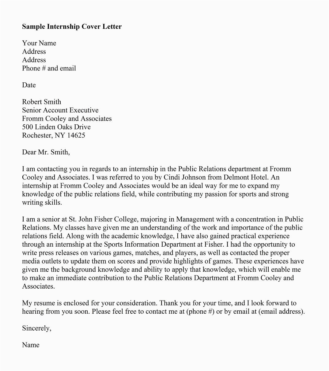 Best Cover Letter Template for Resume 5 Way to Writing the Best Cover Letter Example for Resume