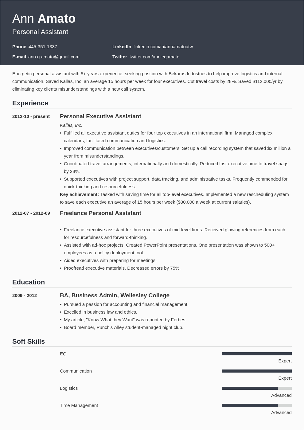 Best Resume Templates for Experienced It Professionals Best Resume format 2021 3 Professional Samples