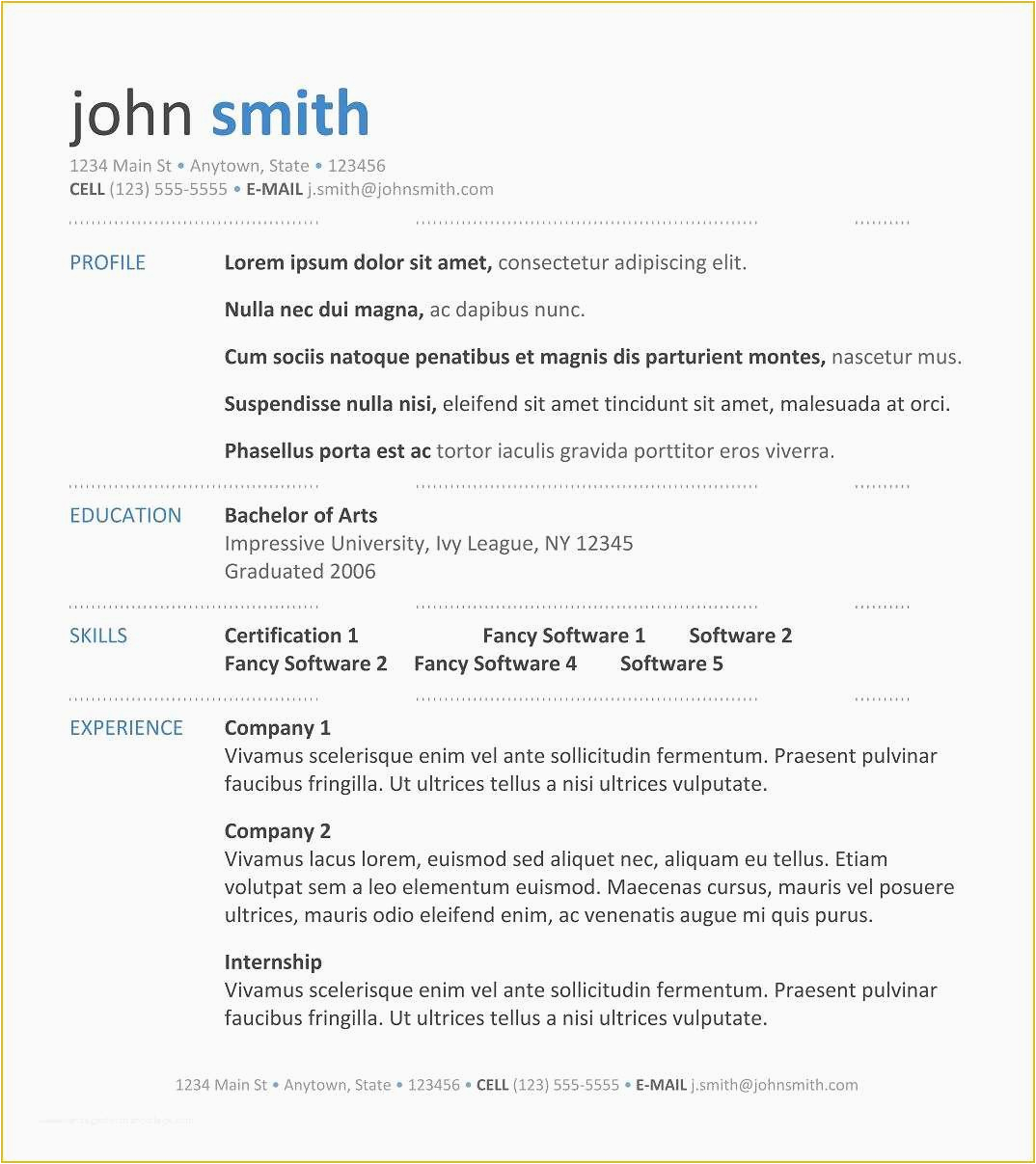 Best Resume Templates for Freshers Download the Best Free Resume Templates 9 Best Free Resume