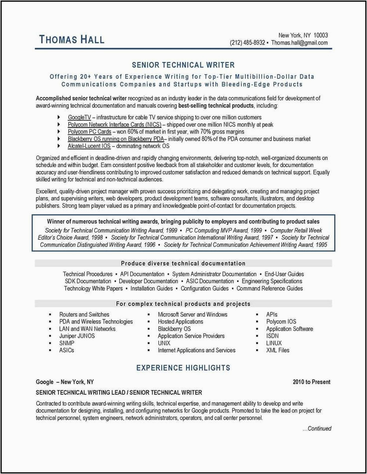 Best Technical Job Resume format Samples This Technical Writer Resume Example Illustrates Many Best Practices Of
