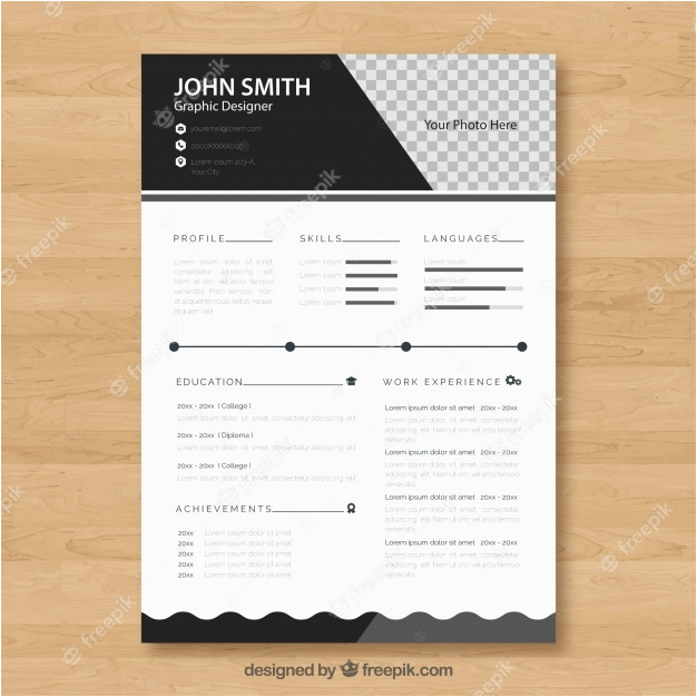 Black and White Resume Template Free Download Black and White Resume Template Vector Black and White Resume Template Free Download Black and White Resume Template Vector