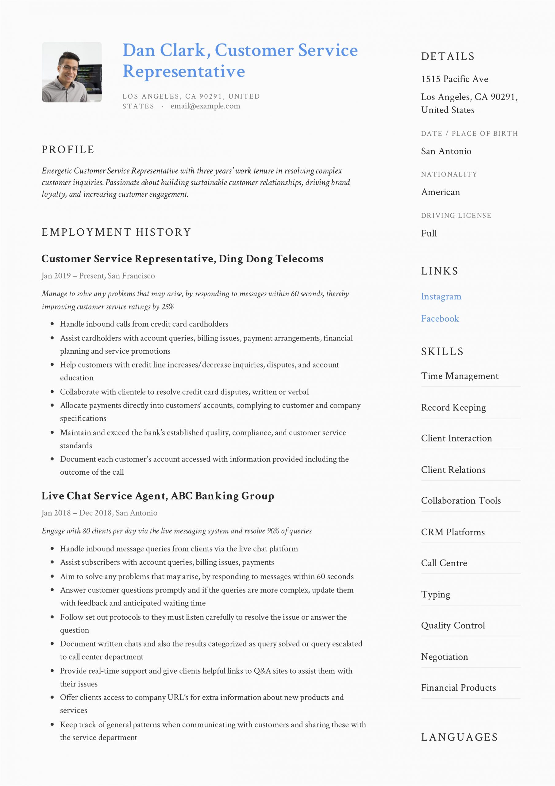 Customer Service Representative Skills Resume Samples How to Customer Service Representative Resume & 12 Pdf