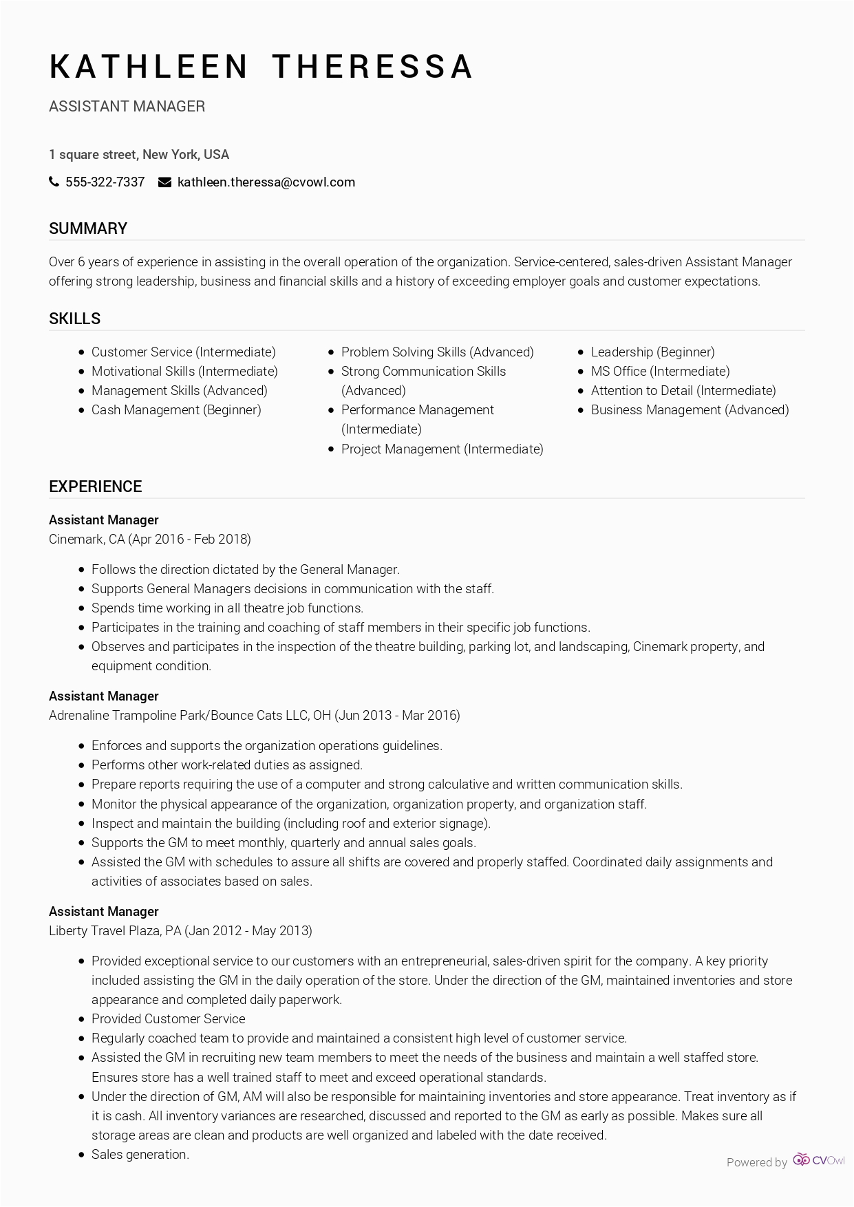 Office assistant Resume Sample In India assistant Manager Resume Sample