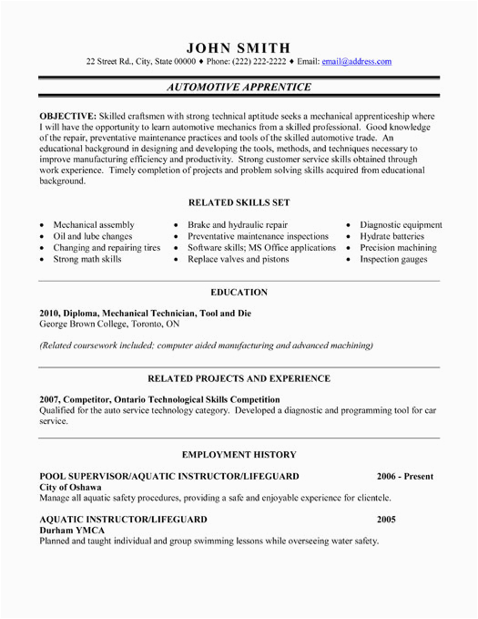 Quality Management In Automobile Industry Resume Sample top Automotive Resume Templates & Samples