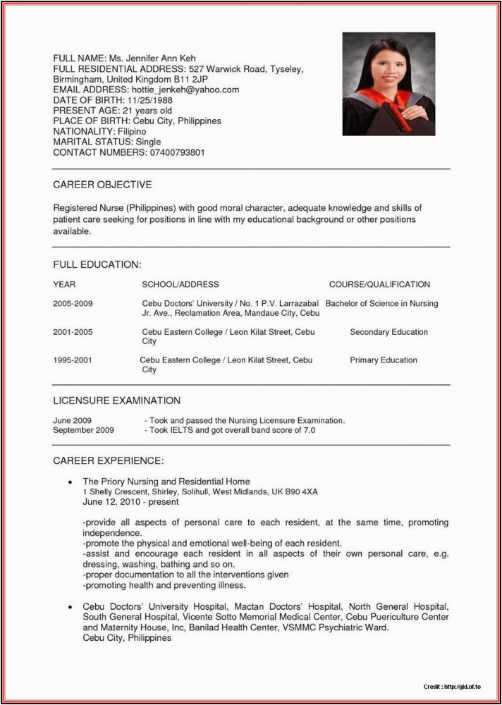 Resume Sample for Nurses without Experience Philippines Sample Last Will and Testament Template Philippines Template 1