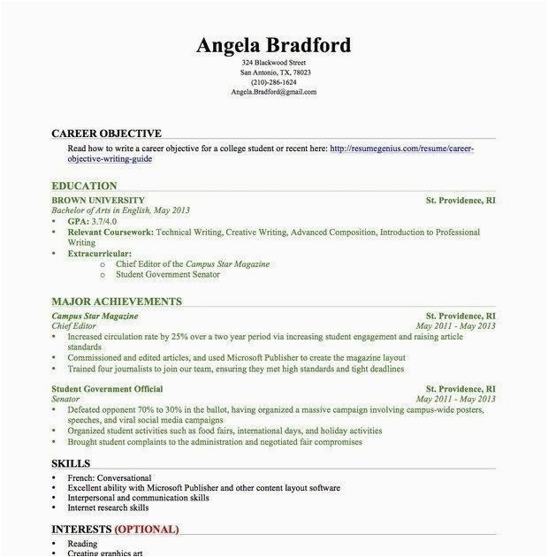 Resume Sample with Degree Not Obtained Resume Templates with No College Degree Resmud
