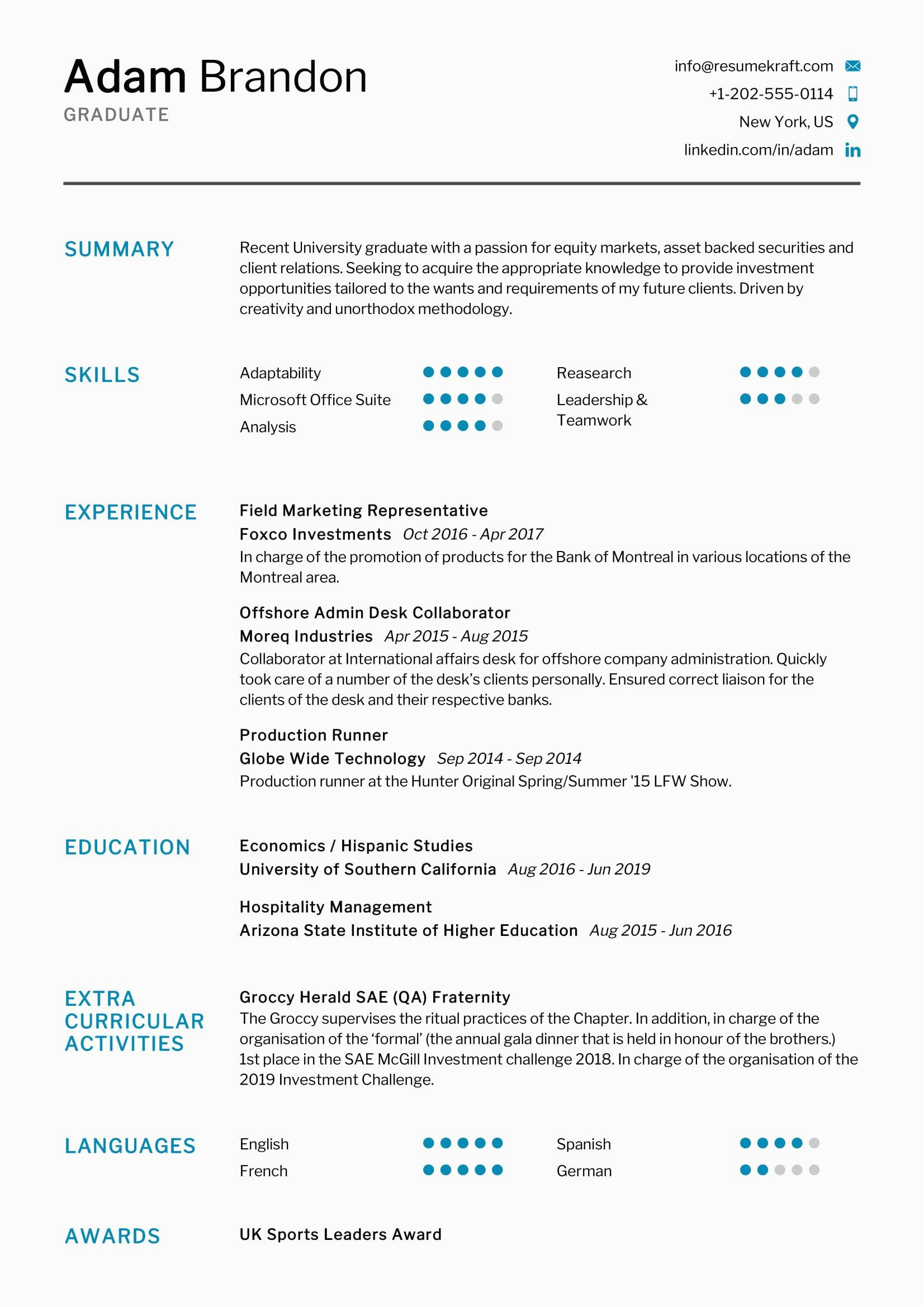 Resume Template Free Download for Fresh Graduate Fresh Graduate Resume Sample 2021