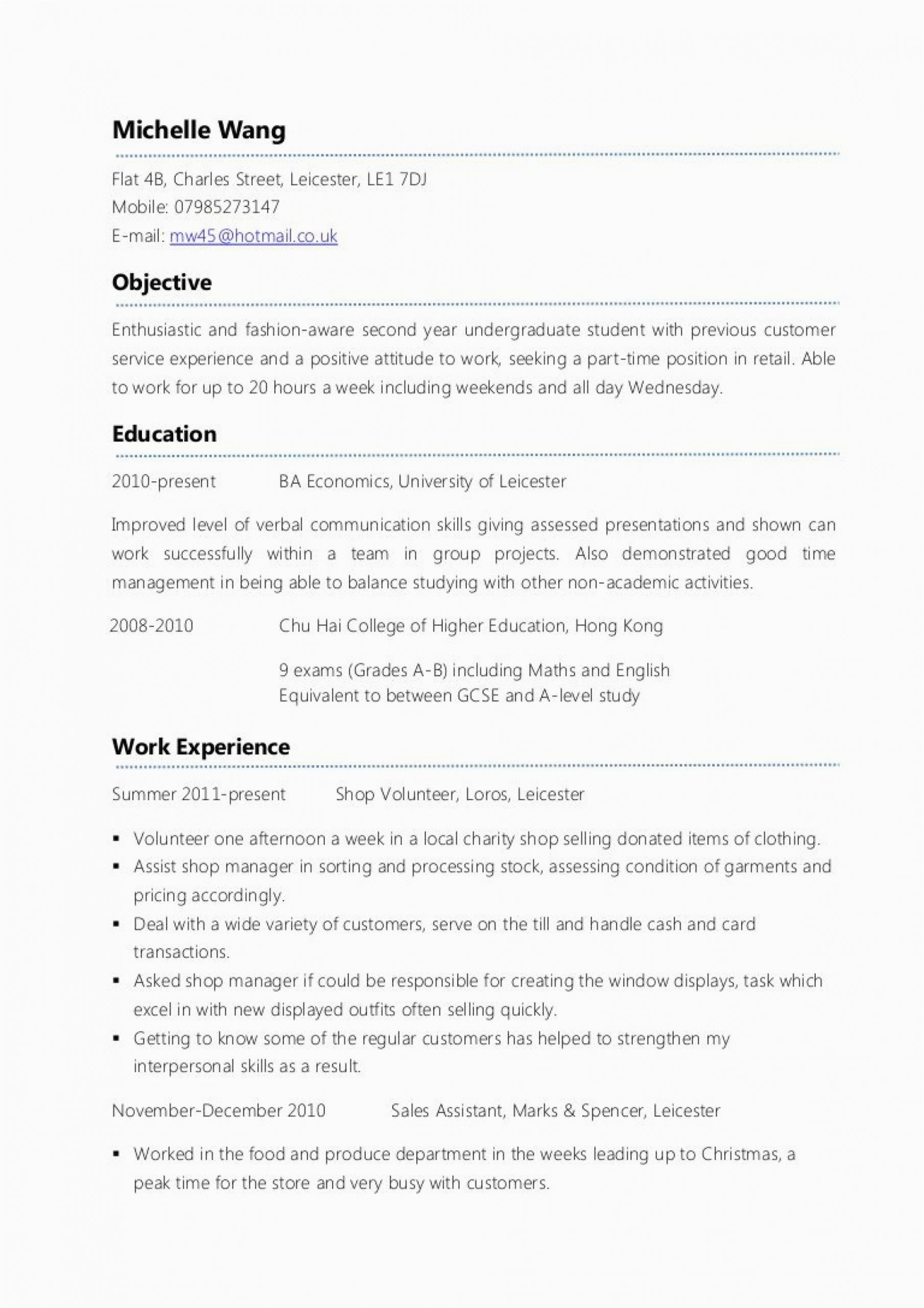 Resume Template Part Time Job Student Part Time Job Resume Template Addictionary