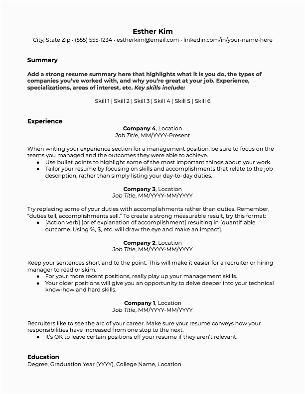 Resume Template Same Company Different Jobs Resume format Multiple Positions In Same Pany
